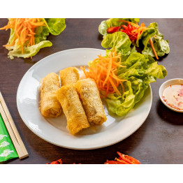 Vegetable spring rolls (3 per pack )