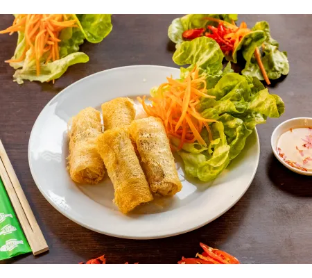 Vegetable spring rolls (3 per pack )